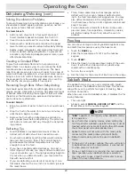 Preview for 22 page of Dacor Distinctive DR30D Use And Care Manual