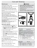 Preview for 8 page of Dacor Distinctive DTHP48 Use And Care Manual