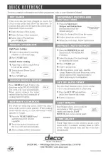 Preview for 36 page of Dacor DMT2420B Use & Care Installation Instructions