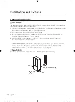 Preview for 26 page of Dacor DRF36 Installation Instructions Manual