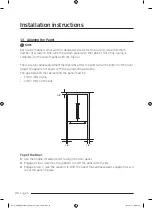 Preview for 40 page of Dacor DRF36 Installation Instructions Manual