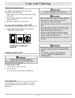 Preview for 29 page of Dacor DTF36FCS Installation Manual & User Manual