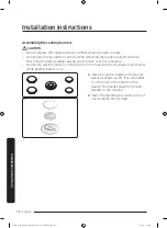 Preview for 30 page of Dacor DTG30M954F Installation Instructions Manual