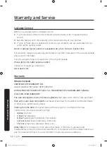 Preview for 54 page of Dacor DYF42SBI Series User Manual