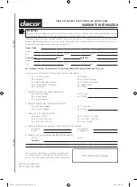 Preview for 179 page of Dacor DYF42SBI Series User Manual