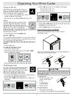 Preview for 8 page of Dacor EF24LWCZ2SS Use And Care Manual