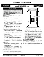 Preview for 1 page of Dacor EF36BNNFSS Planning Manual