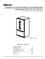 Preview for 19 page of Dacor EF36BNNFSS Use And Care Manual