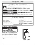 Preview for 3 page of Dacor EF36IWF Use And Care Manual