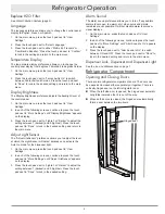 Preview for 7 page of Dacor EF36IWF Use And Care Manual