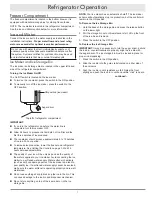 Preview for 9 page of Dacor EF36IWF Use And Care Manual