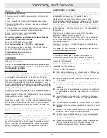 Preview for 16 page of Dacor EF36IWF Use And Care Manual