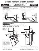 Preview for 3 page of Dacor EF42 Series Planning Manual