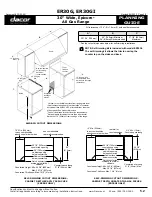 Preview for 2 page of Dacor Epicure ER30G Planning Manual