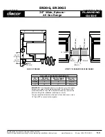 Preview for 3 page of Dacor Epicure ER30G Planning Manual