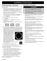 Preview for 22 page of Dacor ER30D Installation Instructions Manual