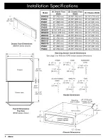 Preview for 6 page of Dacor ERWD30 Installation Instructions Manual