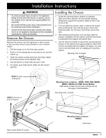 Preview for 9 page of Dacor ERWD30 Installation Instructions Manual