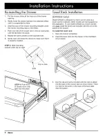 Preview for 10 page of Dacor ERWD30 Installation Instructions Manual