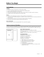 Preview for 3 page of Dacor HDER30C/LP Installation Instructions Manual