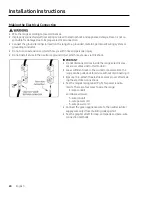 Preview for 24 page of Dacor HDER30C/LP Installation Instructions Manual