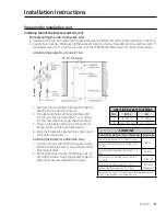 Preview for 21 page of Dacor HDPR30S Installation Instructions And Owner'S Manual