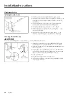 Preview for 30 page of Dacor HDPR30S Installation Instructions And Owner'S Manual