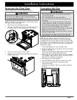 Preview for 9 page of Dacor HGPR36S Installation Instructions Manual