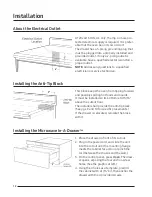 Preview for 12 page of Dacor Modernist Microwave In-A-Drawer DMR24M977WM Installation Instructions Manual