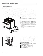 Preview for 28 page of Dacor Modernist Pro DOP48M96D Installation Instructions Manual