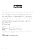 Preview for 4 page of Dacor Modernist Pro Series User Manual