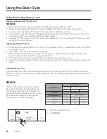 Preview for 42 page of Dacor Modernist Pro Series User Manual