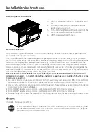 Preview for 24 page of Dacor Modernist Series Installation Instructions Manual