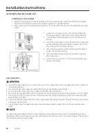 Preview for 26 page of Dacor Modernist Series Installation Instructions Manual