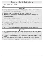 Preview for 4 page of Dacor OF24LS Use And Care Manual