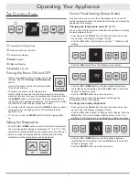 Preview for 6 page of Dacor OF24LS Use And Care Manual