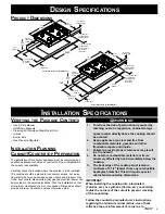 Preview for 5 page of Dacor Preference PGM304-1 Installation Instructions Manual