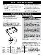 Preview for 7 page of Dacor Preference PGM304-1 Installation Instructions Manual