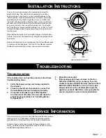 Preview for 9 page of Dacor Preference PGM304-1 Installation Instructions Manual