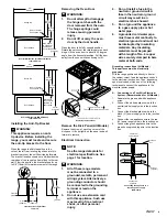 Preview for 5 page of Dacor Preference RSE30 Installation Instructions Manual