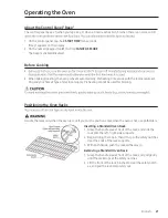 Preview for 21 page of Dacor Pro-Range HDPR30 Series User Manual