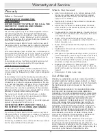 Preview for 26 page of Dacor Renaissance RNRP30GS Use And Care Manual