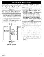 Preview for 12 page of Dacor Renaissance ROV230B Installation Instructions Manual