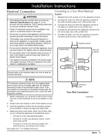 Preview for 30 page of Dacor Renaissance ROV230B Installation Instructions Manual