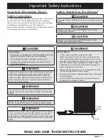 Preview for 3 page of Dacor Renaissance RR30NFS Installation Instructions Manual