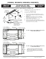 Preview for 4 page of Dacor Renaissance RR30NFS Planning Manual