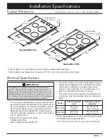 Preview for 5 page of Dacor RNCT304 Installation Instructions Manual