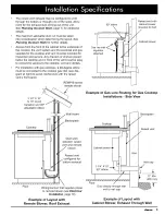 Preview for 7 page of Dacor RV46 Installation Instructions Manual