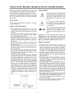 Preview for 4 page of DAEWOO ELECTRONICS DTQ-14J4FCCN Service Manual