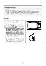 Preview for 25 page of DAEWOO ELECTRONICS KOG-3C6R Service Manual